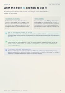 Page 2, how to use the question bank