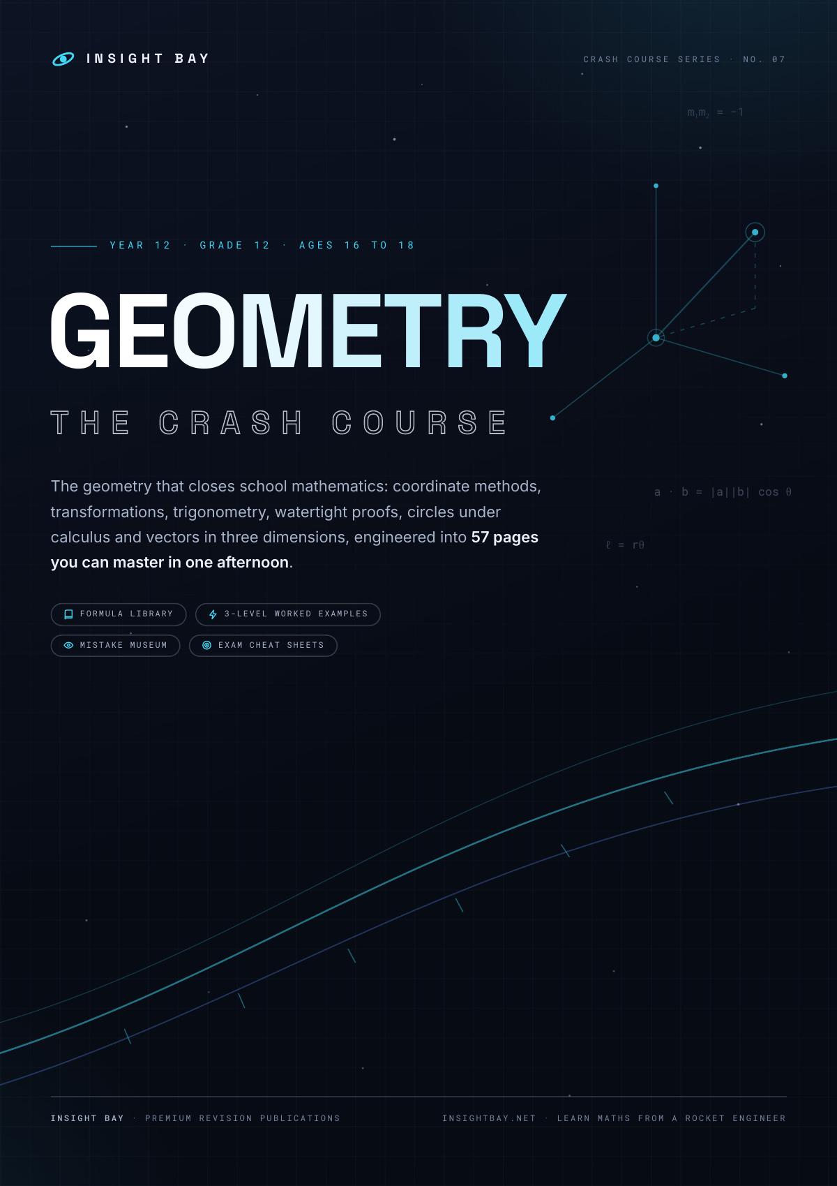 Year 12 Geometry: The Crash Course — cover