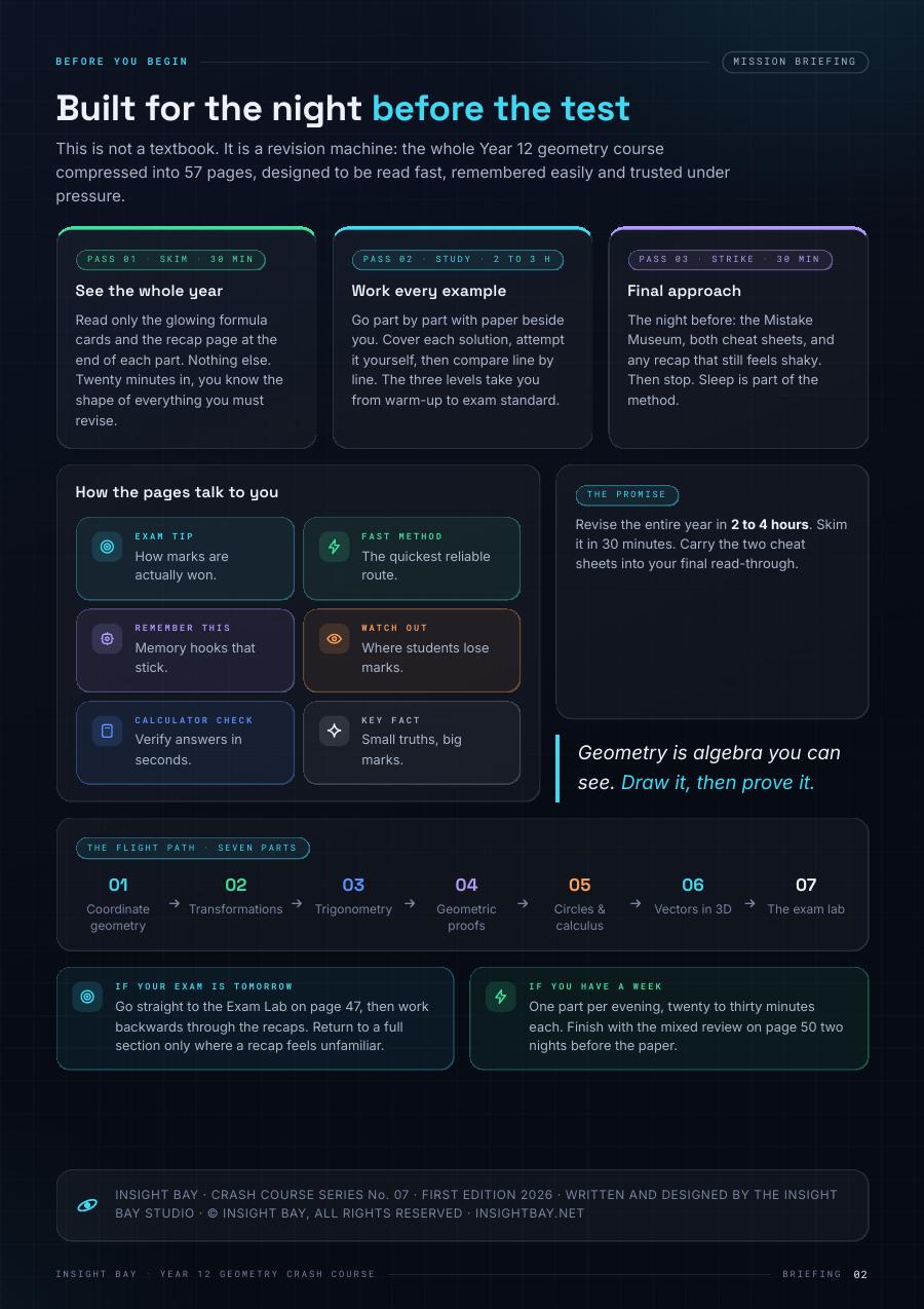 Mission briefing page
